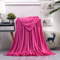 HKM-163795 Summer Ultra-Fine Polyester Flannel Nap Blanket Quilt - Multiple Sizes Available