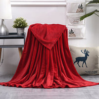 HKM-163795 Summer Ultra-Fine Polyester Flannel Nap Blanket Quilt - Multiple Sizes Available