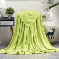 HKM-163795 Summer Ultra-Fine Polyester Flannel Nap Blanket Quilt - Multiple Sizes Available