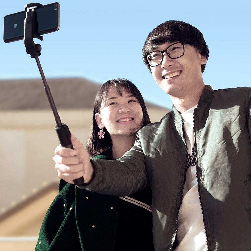 HKM-163859 Portable Selfie Stick with Tripod & Bluetooth Remote for Smartphones and GoPro