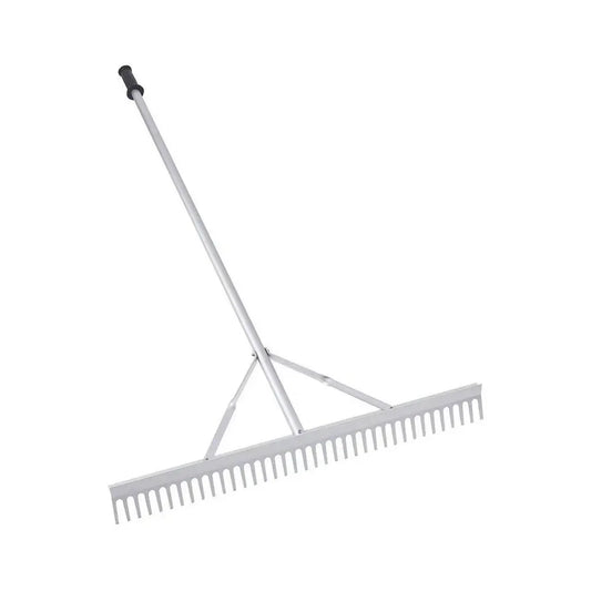 KTX-163987 36'' Aluminium Landscape Rake with 69'' Lightweight Handle for Lawn Care and Beach Use