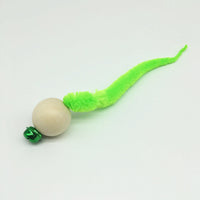HKM-164243 Pet Supplies Wooden Bead Bell Color Funny Cat Vocal Puzzle Cat Bug Toy