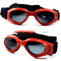 HKM-164307 Dog Sunglasses with UV400 Protection - Stylish Pet Goggles for Outdoor Activities