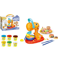 HKM-164371 Soft Clay Noodles Playdough Set with 4 Color Options for Creative Play and DIY Modeling