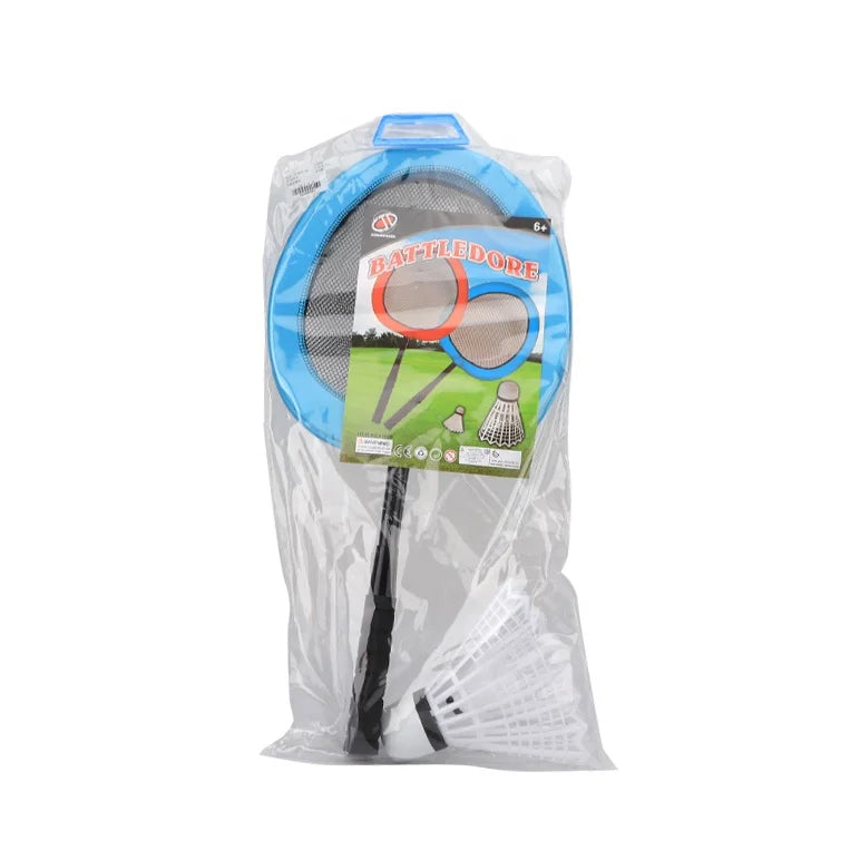 HKM-164435 Children's Badminton Racket Toy Set for Outdoor Play, Ages 2-7, Includes PVC Bag