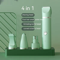 HKM-164563 2-in-1, 3-in-1, and 4-in-1 Pet Shaver for Hair Removal with USB Charging and Accessories