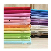 HKM-164627 Solid Cotton Sateen Bedding Fabric - 1.6m Wide, Perfect for Clothing and Lining