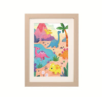 HKM-164883 A4 Handmade Nordic Children's Magnetic Painting Storage Frame