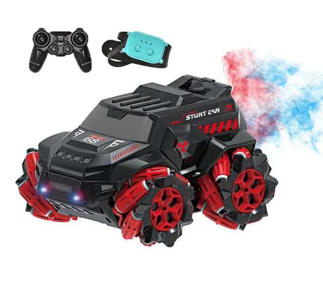 HKM-165203 Remote Control Drift Car with 360° Rotation, Lights, and Music – Dual Control Gesture Sensing Vehicle
