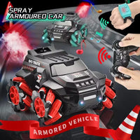 HKM-165203 Remote Control Drift Car with 360° Rotation, Lights, and Music – Dual Control Gesture Sensing Vehicle