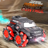 HKM-165203 Remote Control Drift Car with 360° Rotation, Lights, and Music – Dual Control Gesture Sensing Vehicle