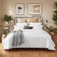 HKM-165267 Soft Microfiber 3-Piece Bedding Set with Solid Pink Quilt Cover and Pillowcase