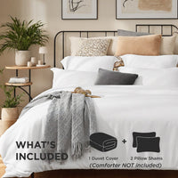 HKM-165267 Soft Microfiber 3-Piece Bedding Set with Solid Pink Quilt Cover and Pillowcase