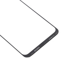 HKM-165331 Front Glass Cover Plate for Samsung Galaxy A50s - Liquid Crystal Mirror Replacement Lens