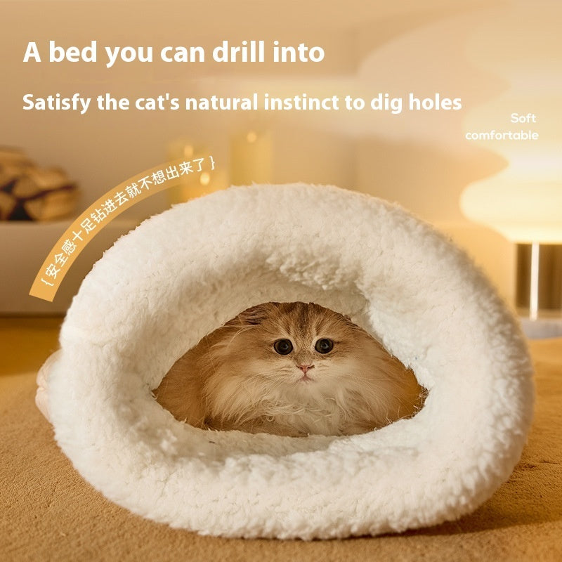 HKM-165331 Sleeping Bag Warm Closed Pocket Cat Nest