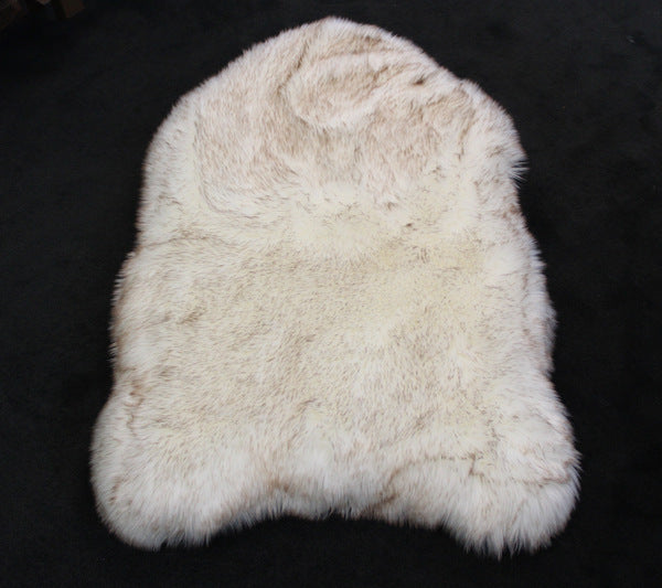 HKM-165715 Beige Plush Pet Dog Mat for Rest, Available in Multiple Sizes