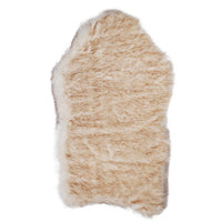 HKM-165715 Beige Plush Pet Dog Mat for Rest, Available in Multiple Sizes