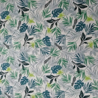 HKM-165779 Floral Pattern Cotton Twill Fabric for DIY Projects and Bedding, 160cm Wide, 100% Cotton