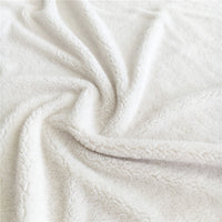 HKM-165779 Thick Double Layer Geometric Wool Velvet Air-conditioning Quilt Blanket 150x200 cm