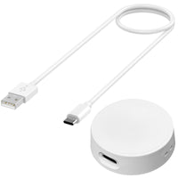 HKM-165971 Wireless Charger Base for Watch 6 and 5Pro - Available in White and Black with Type C Line Option