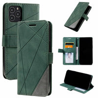HKM-166035 Stylish Flip Phone Case with Frosted Pattern for Samsung Devices
