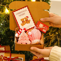 HKM-166227 Christmas Aromatherapy Candle Gift Set in Festive Gift Boxes