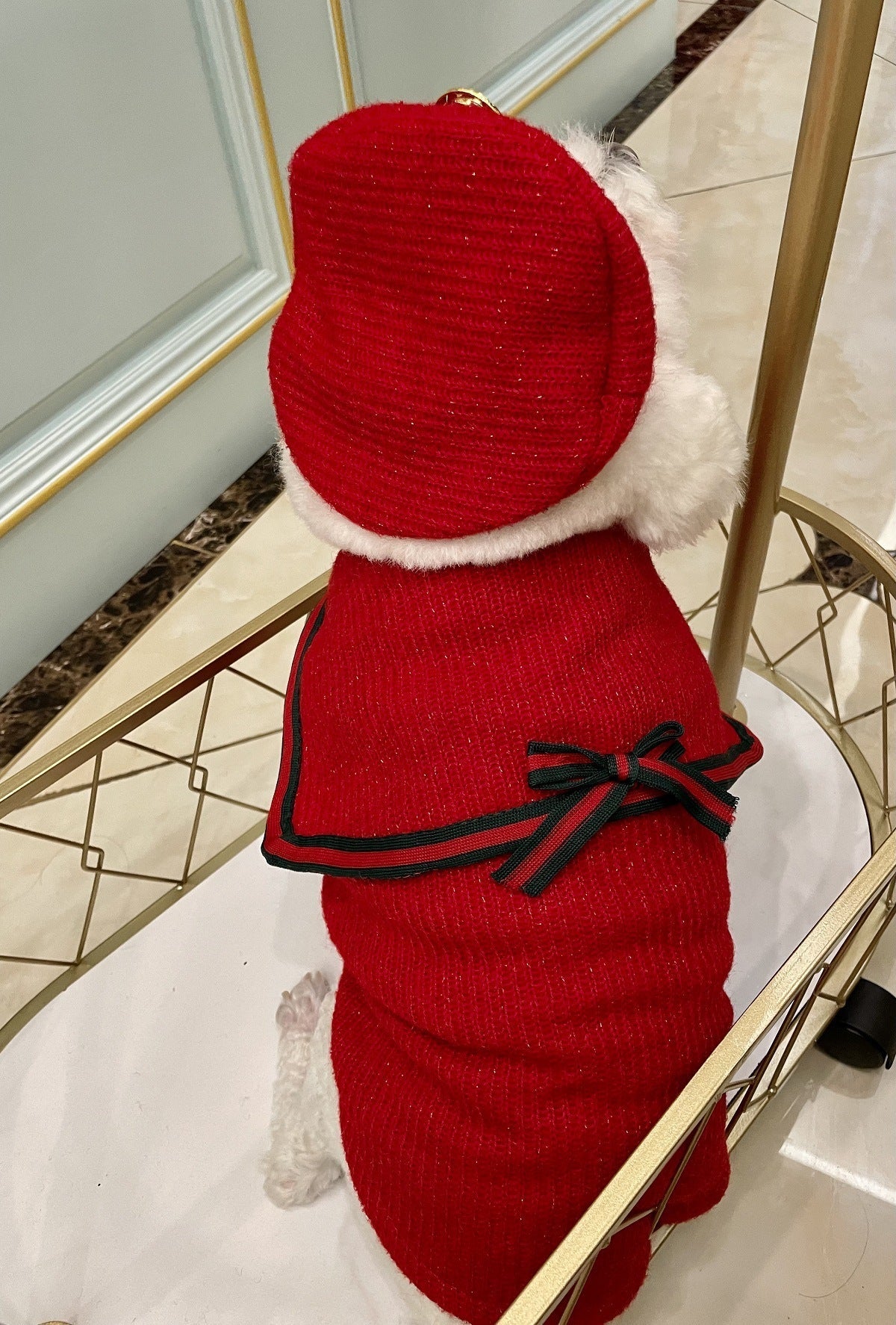 HKM-166355 Cozy Wool Dog Sweater for Autumn and Winter, Multiple Sizes Available