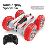 HKM-166355 Double-Sided 4WD Stunt Car Remote Control Toy with Lights - Drifting & Bouncing Features for Ages 5 and Up