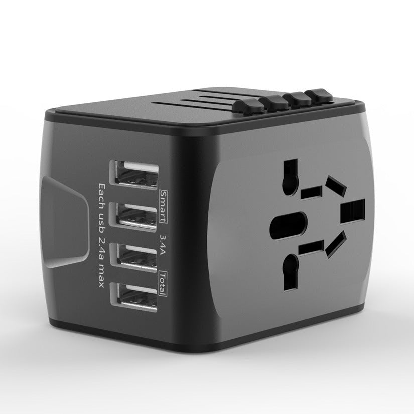 HKM-166483 Travel Multi-Port USB Charging Dock with 4 Ports and QC18W Support