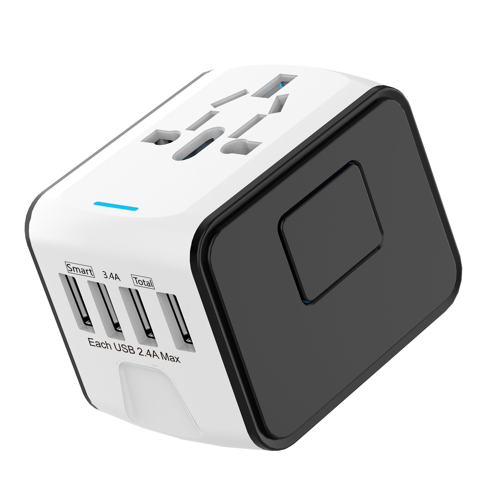 HKM-166483 Travel Multi-Port USB Charging Dock with 4 Ports and QC18W Support