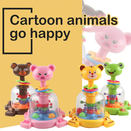 HKM-166675 Educational Baby Turntable Spinner Toy for Developmental Play - Suitable for 6 Months to 7 Years