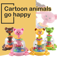 HKM-166675 Educational Baby Turntable Spinner Toy for Developmental Play - Suitable for 6 Months to 7 Years
