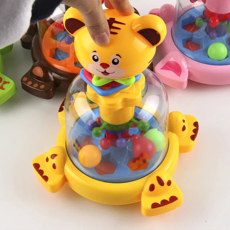 HKM-166675 Educational Baby Turntable Spinner Toy for Developmental Play - Suitable for 6 Months to 7 Years