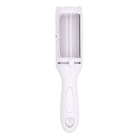 HKM-166867 Two-in-One Pet Comb and Hair Removal Roller for Dogs, ABS Material, White and Green