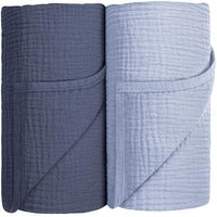 HKM-166931 Cotton Baby Wrapping Blanket for Air Conditioning - Cozy Colors for Winter and Autumn