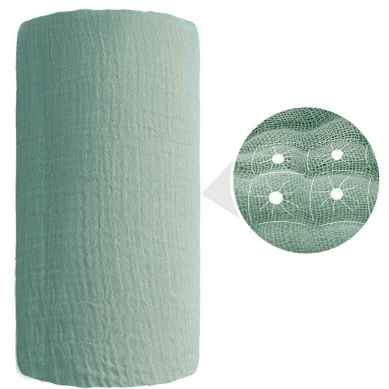 HKM-166931 Cotton Baby Wrapping Blanket for Air Conditioning - Cozy Colors for Winter and Autumn