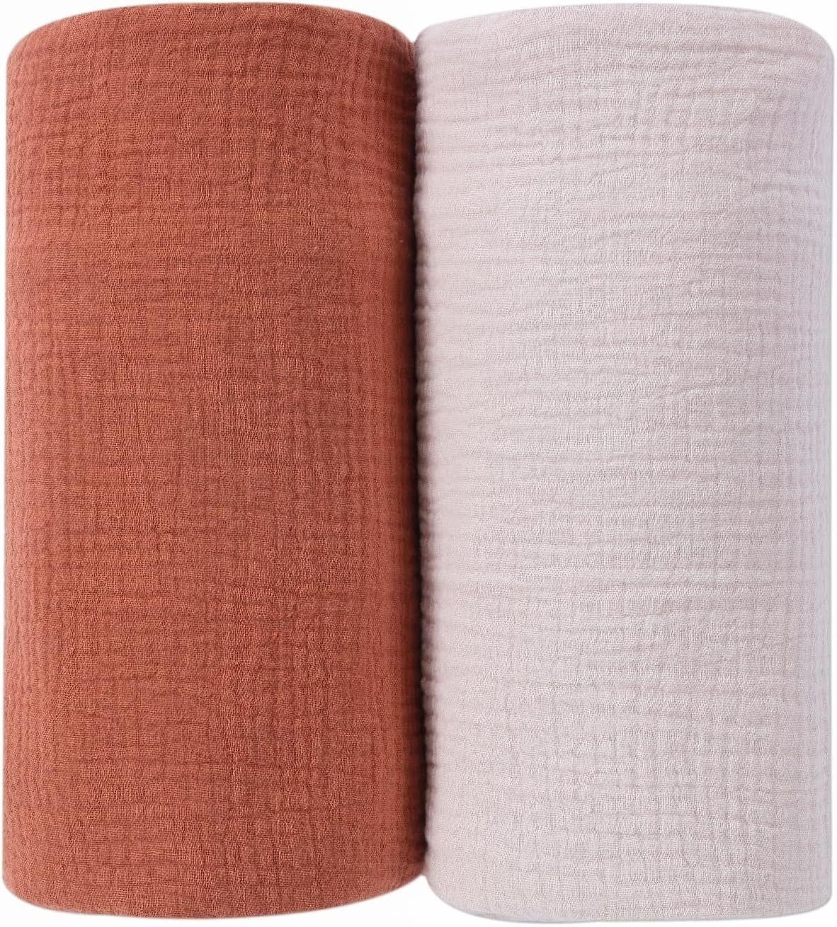 HKM-166931 Cotton Baby Wrapping Blanket for Air Conditioning - Cozy Colors for Winter and Autumn