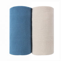 HKM-166931 Cotton Baby Wrapping Blanket for Air Conditioning - Cozy Colors for Winter and Autumn