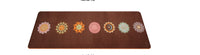 HKM-166995 Anti-Slip Velvet Yoga Mat with Various Color Options for Fitness and Dance