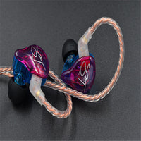 HKM-166995 In-Ear Bass Earphones with Microphone, 20-40,000 Hz Frequency Response, 106 dB Sensitivity, 120 cm Cable