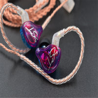 HKM-166995 In-Ear Bass Earphones with Microphone, 20-40,000 Hz Frequency Response, 106 dB Sensitivity, 120 cm Cable