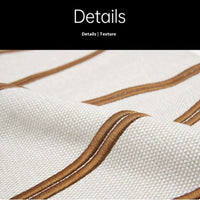 HKM-167059 3D Adhesive Geometric Pattern Rectangular Cushion Pillowcase 30x50cm