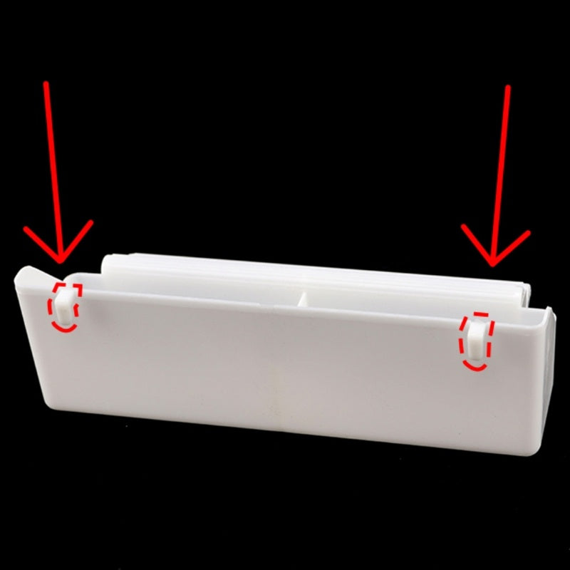 HKM-167187 White Budgie Food Hanging Feeder for Cage Use