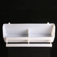 HKM-167187 White Budgie Food Hanging Feeder for Cage Use