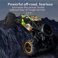 HKM-167507 Alloy Remote Control Off-Road Car, 1:18 Scale, Multi-Terrain Climbing Vehicle for Kids 5-14 Years