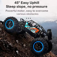 HKM-167507 Alloy Remote Control Off-Road Car, 1:18 Scale, Multi-Terrain Climbing Vehicle for Kids 5-14 Years