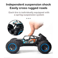 HKM-167507 Alloy Remote Control Off-Road Car, 1:18 Scale, Multi-Terrain Climbing Vehicle for Kids 5-14 Years