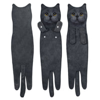 HKM-167507 Cartoon Printed Superfine Fiber Face Towel - Various Cat and Dog Designs