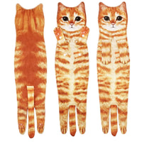 HKM-167507 Cartoon Printed Superfine Fiber Face Towel - Various Cat and Dog Designs