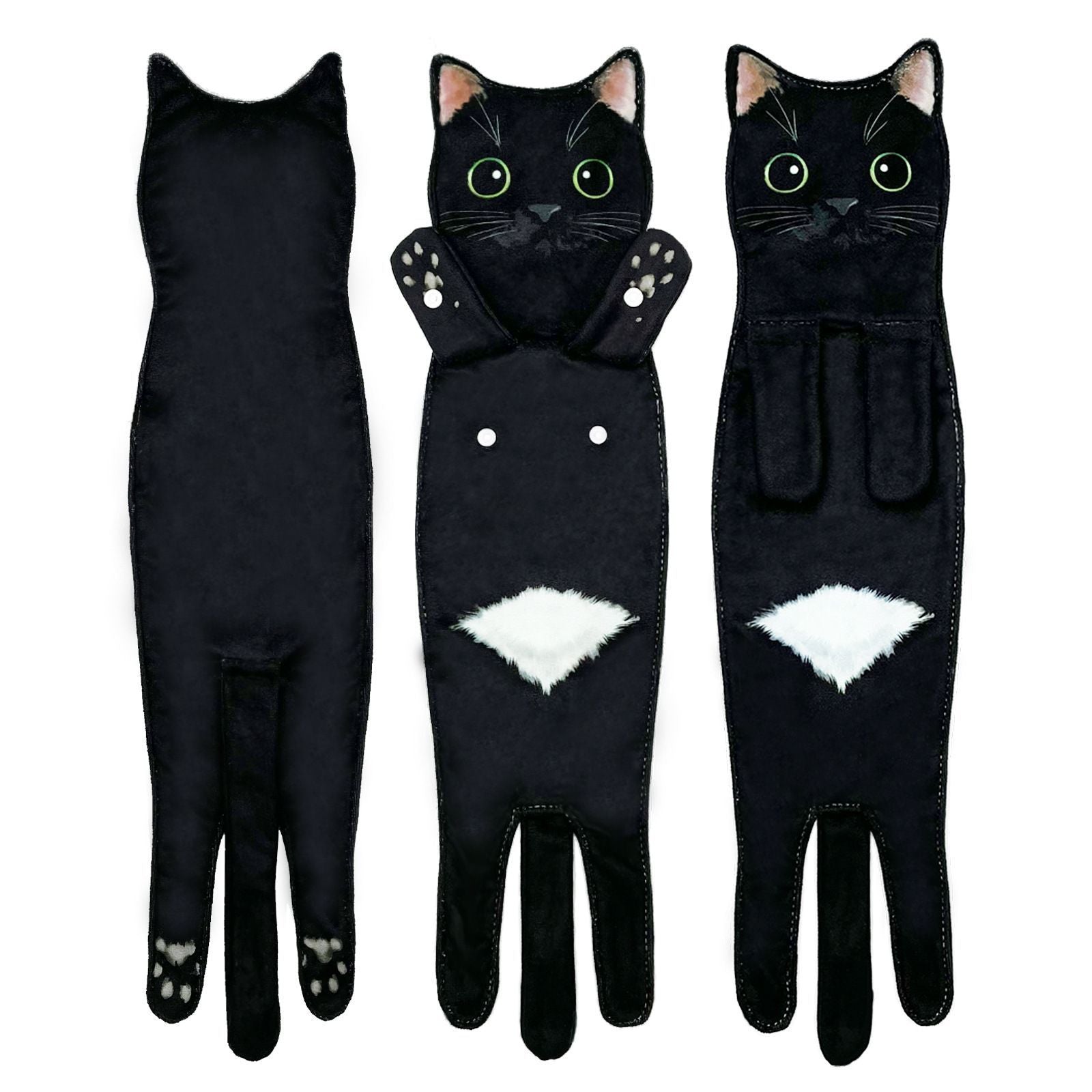 HKM-167507 Cartoon Printed Superfine Fiber Face Towel - Various Cat and Dog Designs